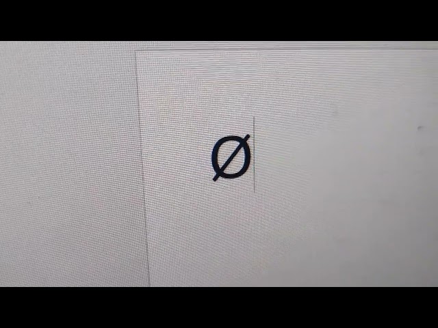 How to Type the Phase Symbol in computer 