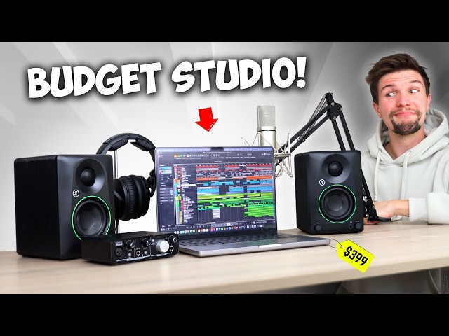 Home Music Studio Setup For Beginners Under $400!!