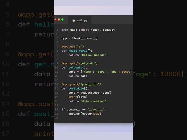Let's learn to make an api in python using Flask 2.0 🔥