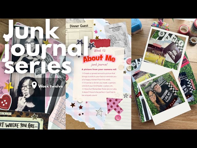 Junk Journal Prompted Series | Junk Journaling |Memory Keeping | Scrapbooking | Analog 