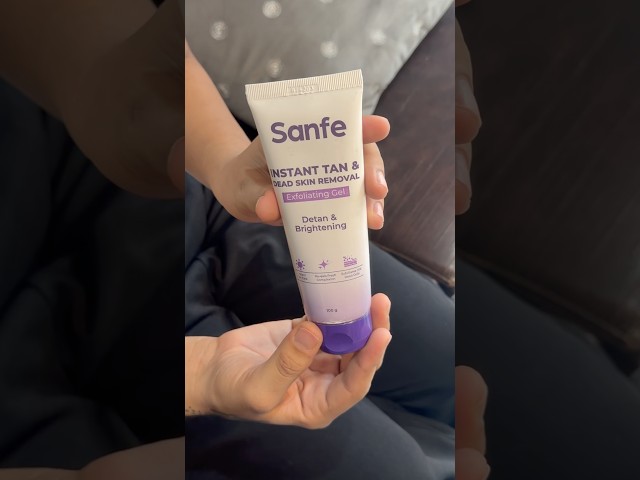 Sanfe Instant De-Tan Remover: Is It Really Worth It? 😱 | LIVE Review & Honest Results