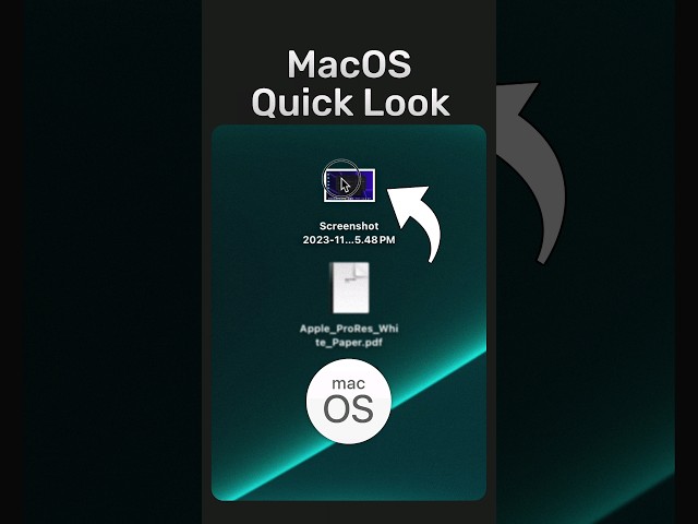 How to Use Quick Look On MacOS