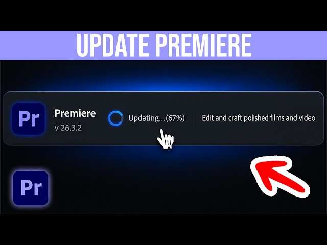 How To Update Premiere Pro