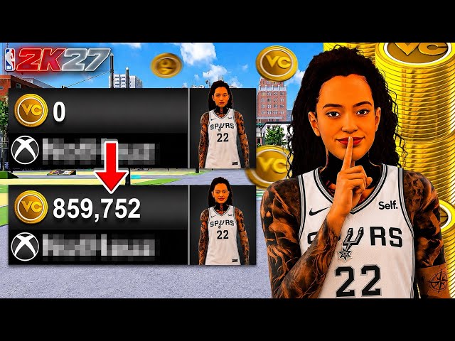 NBA 2K27 VC GLITCH/METHOD 🤑!! 400K VC IN 7 HOUR!! VC METHOD NBA 2K27