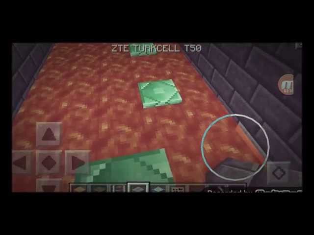 Minecraft Pe Adventure mapi oynadik