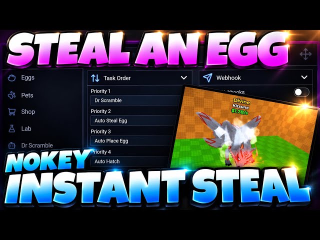 [KEYLESS] BEST STEAL AN EGG SCRIPT | INSTANT STEAL + NEW EVENT AND MORE