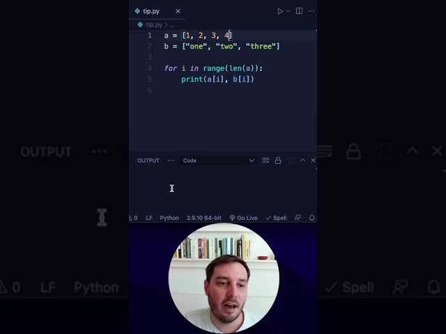 ❌ DON'T use a for loop like this for multiple Lists in Python!!!