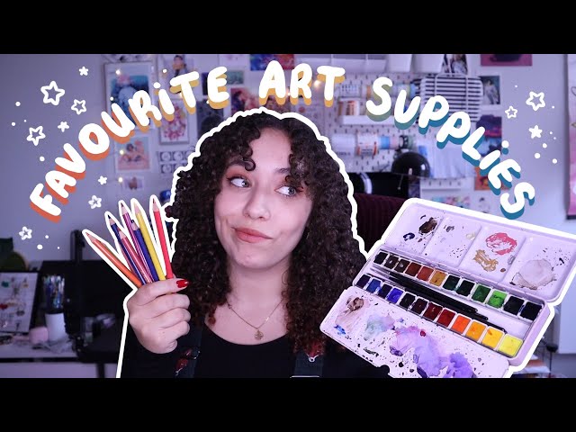 My Favourite Art Supplies // 2020