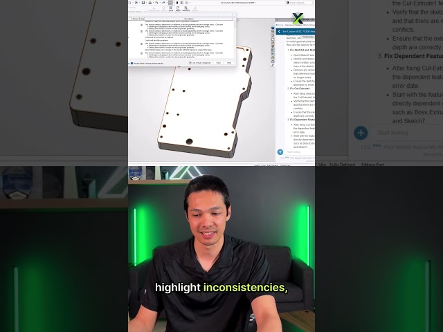 What's Wrong With My SOLIDWORKS Model? AI Can Tell You