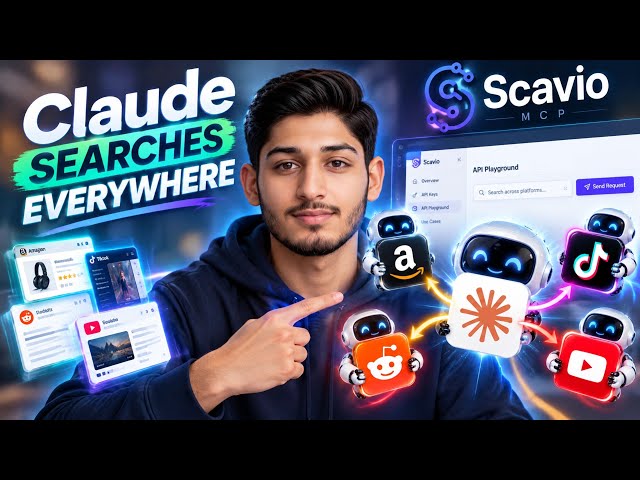 👉 Claude Can Now Search Amazon, TikTok, Reddit & YouTube — Scavio MCP