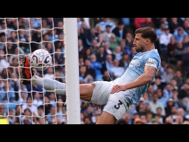 #ruben #dias #best #defense #clearance #against #sunderland #at #etihadstadium