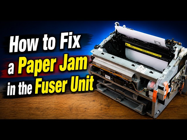 Canon LBP2900 Fuser Paper Jam Repair | Step-by-Step Guide