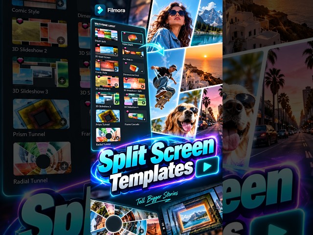 Split Split Screen templates