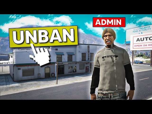 I Unbanned Myself Until the Admins Crashed Out in GTA RP