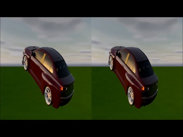 DEV Cinema 4D Stereoscopic Animation 3D sbs Best POP OUT 3DTV   YouTube