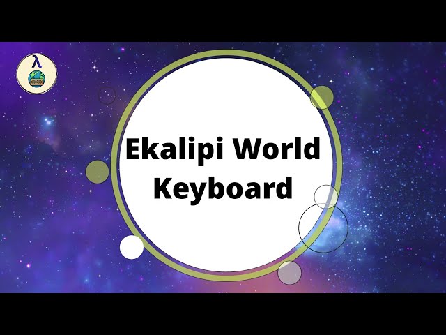Ekalipi World Keyboard