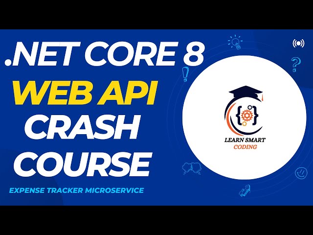 .NET Core 8 Web API Crash Course | Step-by-Step Tutorials for Beginners | Microservice | EF Core