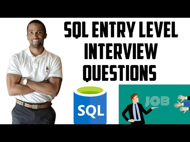 SQL Interview Questions-Entry level