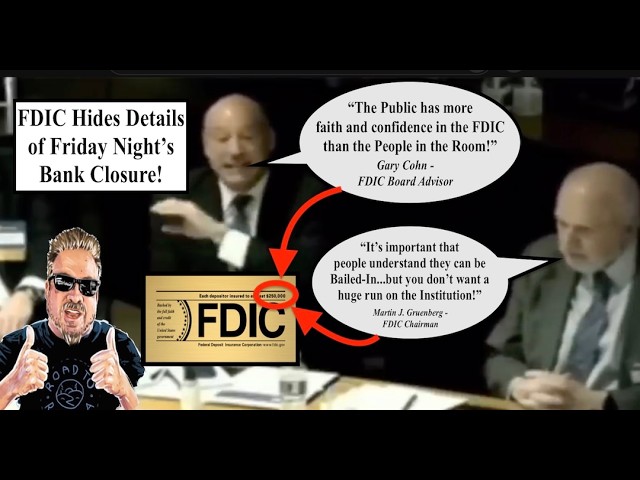 SILVER ALERT! FDIC Closes Nano Bank! Hides Foreign Criminals Stealing from US Tax Payers! (Bix Weir)