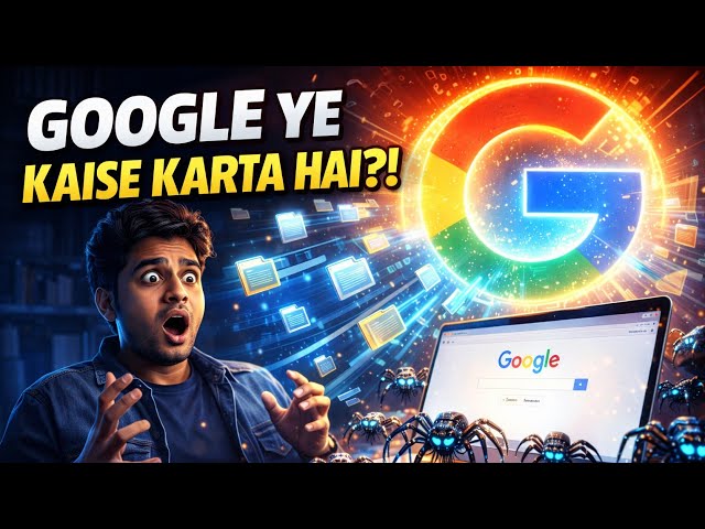Google Search Kaise Kaam Karta Hai? 🤯 | Simple Explanation for Students 🔍