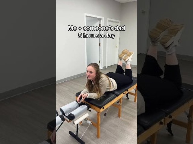 Me + someone’s dad 8 hours a day🤔 #OfficeHumor #Funny #Tiktok #Chiropractic #ClinicHumor #shorts
