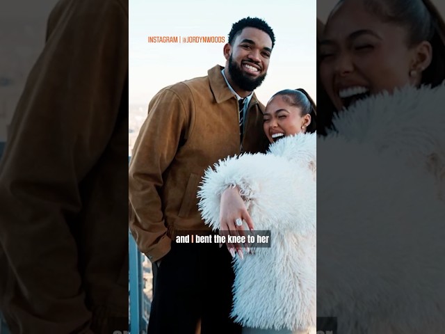 How Karl-Anthony Towns Proposed to Fiancée, Jordyn Woods