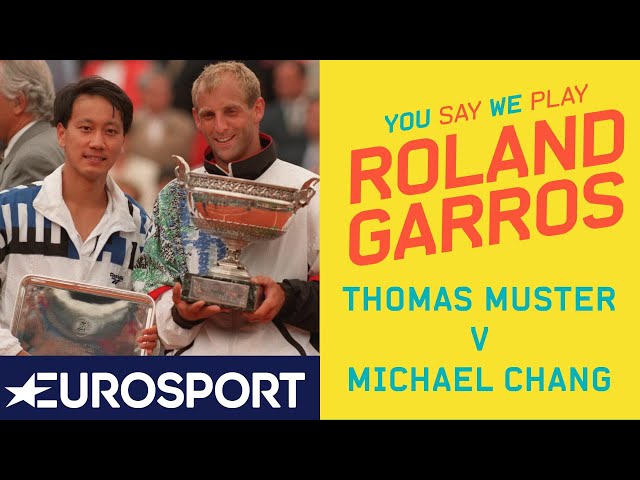Thomas Muster v Michael Chang | You Say, We Play - Day 7 | Eurosport