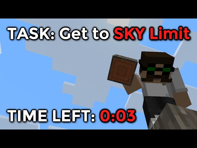 Can YOU complete these Minecraft Challenges in JUST 10 Minutes? - Minecraft Task Rush