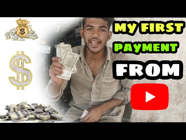My First Payment From YouTube 🤑 || YouTube Earning Kitna Aaya 🤔