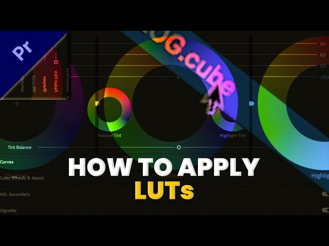 How to Apply LUTs in Premiere (Fast Tutorial)