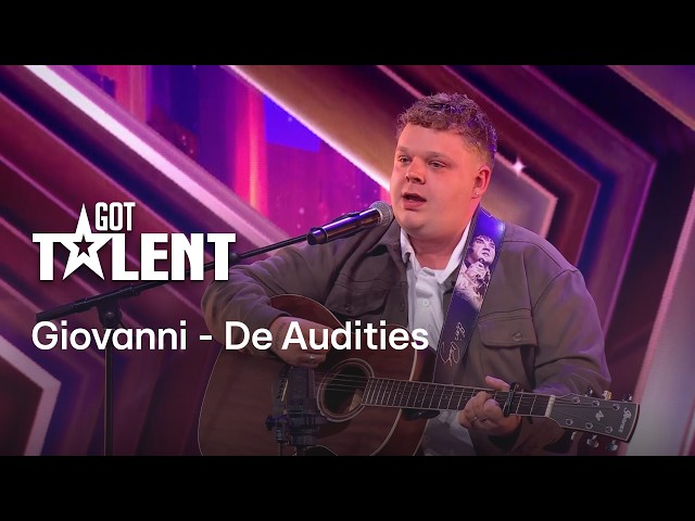 Giovanni durft EINDELIJK het podium op en krijgt STAANDE OVATIE | Got Talent