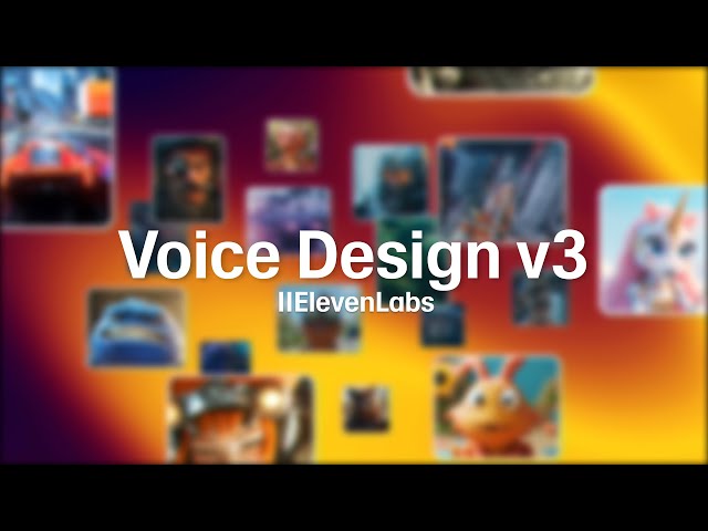 Introducing Voice Design v3: Create Expressive AI Voices from Text