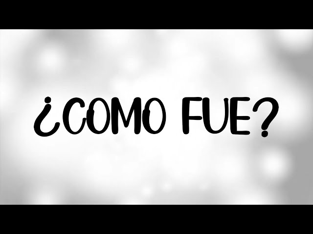 ¿Cómo fue? - DNAC (Video Lyrics)