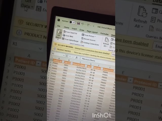 Clinical research on patient data analysis using Excel (part 1) understanding data #excel