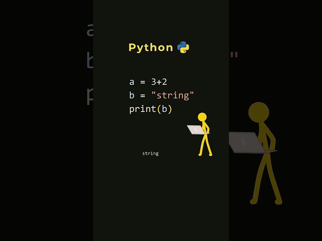 🚀 Learn Python with Fun Cartoons! | Python Basics for Beginners  🔥 #python #coding
