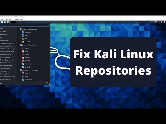 How To Fix Kali Linux Repositories Latest Version/2021.1