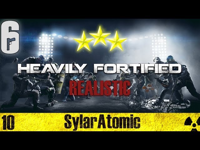 Rainbow Six Siege - Heavily Fortified - 3 Star - Realistic (Mission 10)