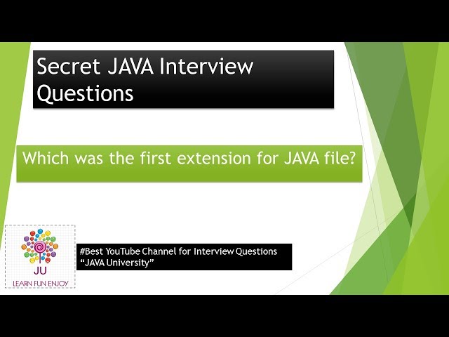 Secret Interview Questions on JAVA