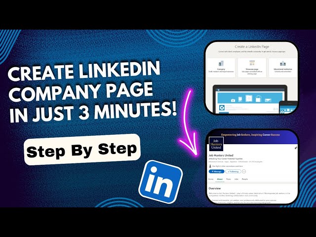 How to Create a LinkedIn Company Page in 3 Minutes | Step-by-Step Tutorial for Beginners🔥