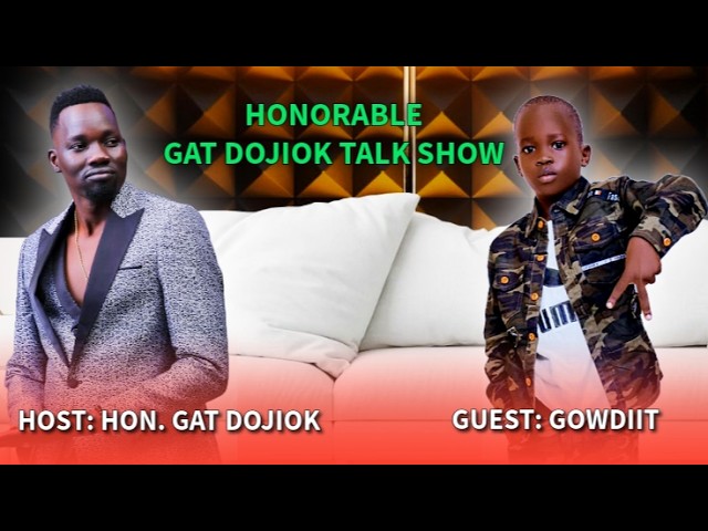Meet Gowdiit: The Young Musician Hosted by Honorable Gat Dojiok