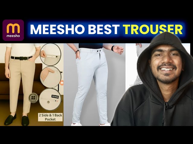 best trousers for men meesho | Meesho Winter Wear Haul | Best Budget Trousers For Men
