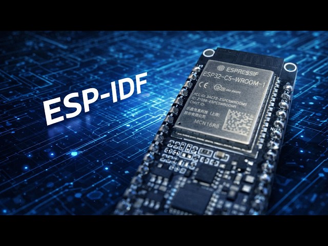 ESP-IDF Setup in VS Code | Get started now with ESP32 and professional firmware development