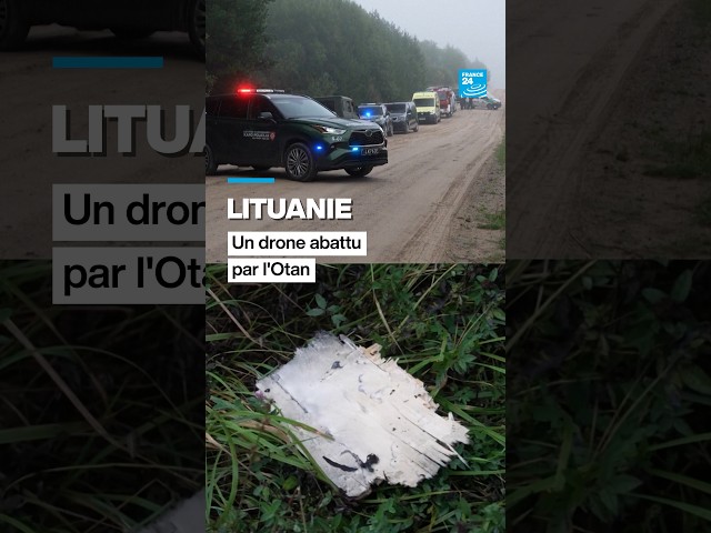 Lituanie : un drone abattu par l’Otan • FRANCE 24