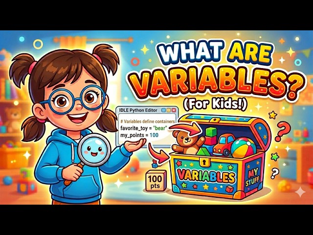 What is variables? For kids 👦👧