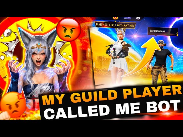🔥 My Guild Player Called Me BOT?! 🤯 ||1V1 WITH GUILD MATE 🔥⚡💥||#wildgirl#viral#trending#freefire 