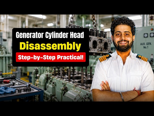 Cylinder Head Exhaust Valve Removal & Safety Steps