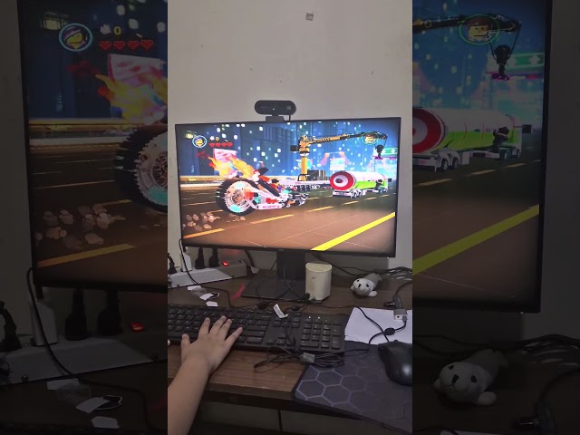 playing lego