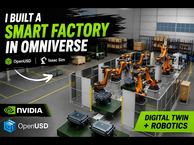 Creating a Simulation-Ready Robot Factory with OpenUSD and Isaac Sim