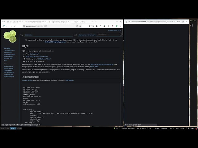 Creating a programming languge using MiLa because why not