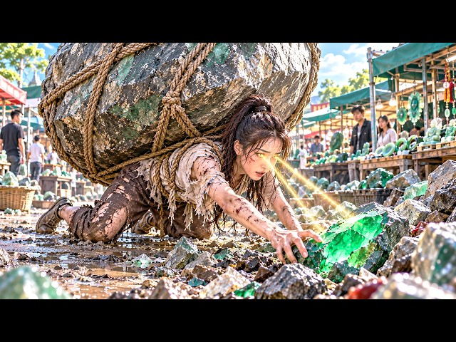 Boss uses her for free; X-ray vision lets her find jade worth 10 billion in trash and change fate
